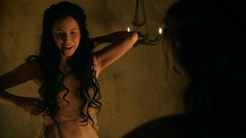 Delaney Tabron - Erotic Scenes in Spartacus s02e05 (2012)