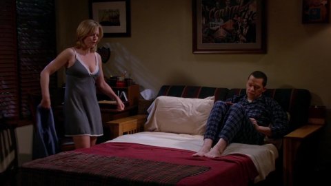 Courtney Thorne-Smith - Erotic Scenes in Two and a Half Men s12e14 (2014)