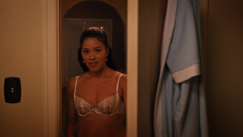 Gina Rodriguez - Erotic Scenes in Jane the Virgin s04e01 (2017)