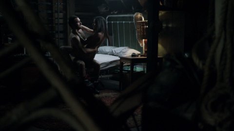 Odette Annable - Erotic Scenes in Banshee s02e01-02 (2014)