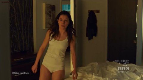 Tatiana Maslany - Erotic Scenes in Orphan Black s01e05 (2013)