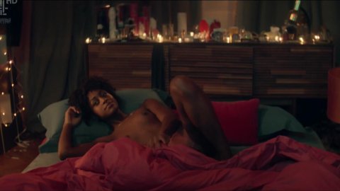 Simona Brown, Tallulah Haddon - Erotic Scenes in Kiss Me First s01e01 (2018)