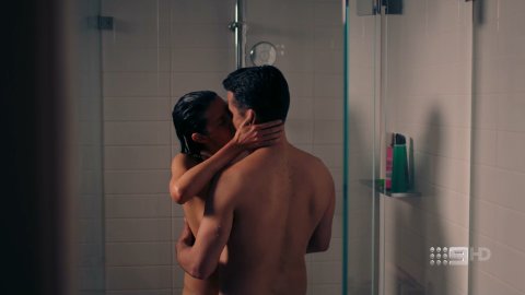 Ash Ricardo - Erotic Scenes in Bite Club s01e01 (2018)