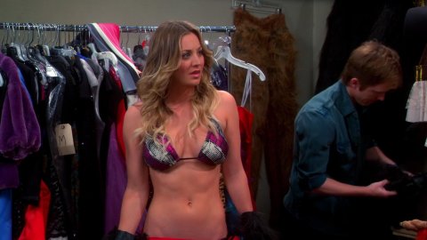 Kaley Cuoco - Erotic Scenes in The Big Bang Theory s07e19 (2014)