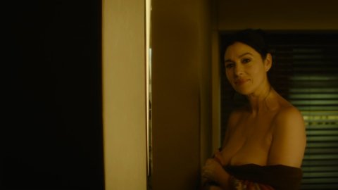 Monica Bellucci - Erotic Scenes in Spider in the Web (2019)