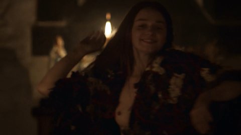 Jessica Barden - Erotic Scenes in Lambs of God s01e01-02 (2019)