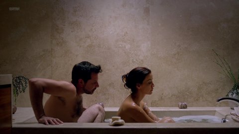 Rocio Verdejo - Erotic Scenes in Dios Inc. s01e02 (2016)