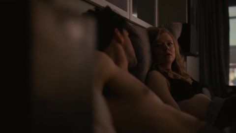 Sarah Snook - Erotic Scenes in Succession s01e08 (2018)