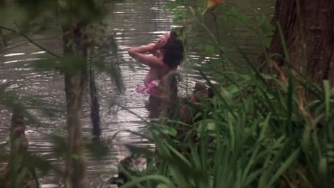 Adrienne Barbeau - Erotic Scenes in Swamp Thing (1982)