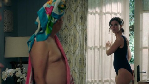 Betsy Brandt - Erotic Scenes in Life in Pieces s03e01 (2016)