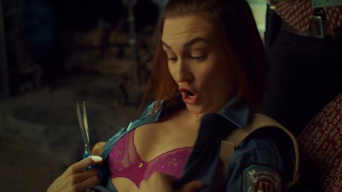 Katherine Barrell - Erotic Scenes in Wynonna Earp s03e10 (2018)