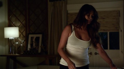 Shay Mitchell - Erotic Scenes in Pretty Little Liars s03e01 (2015)