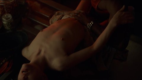 Emily Browning - Erotic Scenes in American Gods s02e05 (2019)