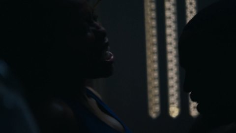 Regina King - Erotic Scenes in Watchmen s01e01 (2019)