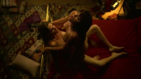 Marta Milans, Geena Roman - Erotic Scenes in White Lines s01e03 (2020)