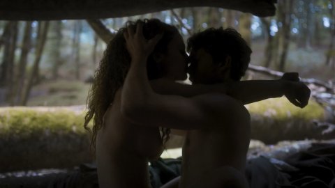 Nina Fotaras - Erotic Scenes in The Name of the Rose s01e05 (2019)