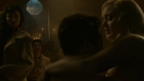 Bella Heathcote - Erotic Scenes in Strange Angel s02e01 (2019)