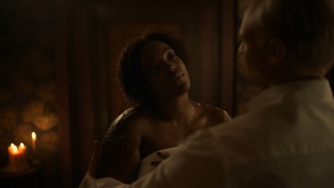 Wunmi Mosaku, Abbey Lee - Erotic Scenes in Lovecraft Country s01e05 (2020)