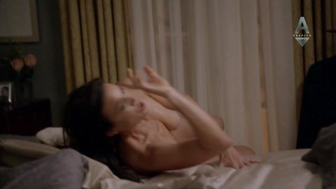 Carla Gugino - Erotic Scenes in The Brink s01e02-03 (2015)