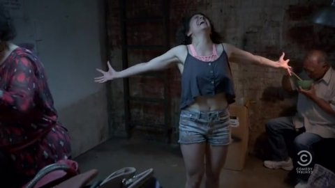 Ilana Glazer - Erotic Scenes in Broad City s02e04 (2014)