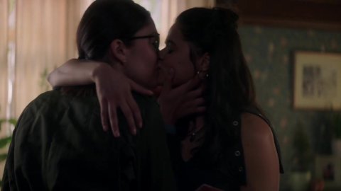 Melonie Diaz, Ellen Tamaki - Erotic Scenes in Charmed s01e02 (2018)