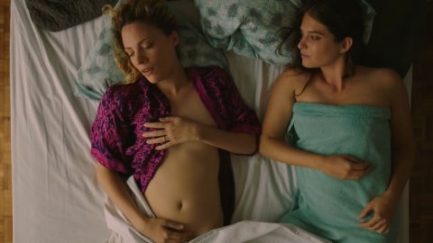 Camille De Pazzis, Justine Wachsberger - Erotic Scenes in Where We Go from Here (2019)