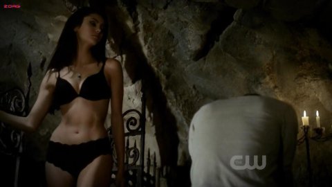 Nina Dobrev - Erotic Scenes in The Vampire Diaries s02e11 (2011)