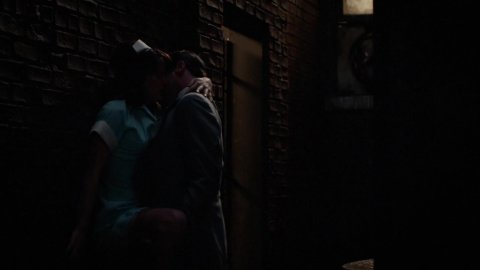 Elizabeth Reaser - Erotic Scenes in Mad Men s07e08 (2014)